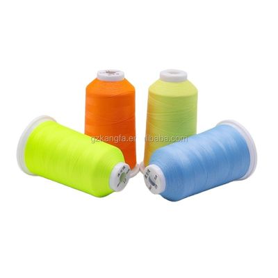 Industrial Threaded Sewing Thread 150D Color Change Embroidery Thread 100% Polyester