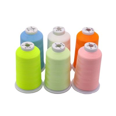 Industrial Threaded Sewing Thread 150D Color Change Embroidery Thread 100% Polyester