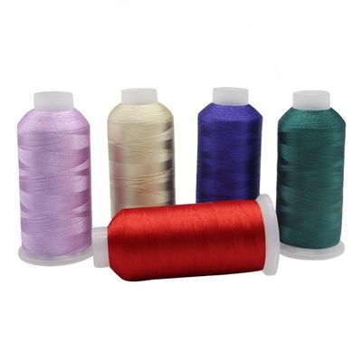 120g Net Weight 120D/2 High Strength Color Fastness Polyester Embroidery Thread for Spot