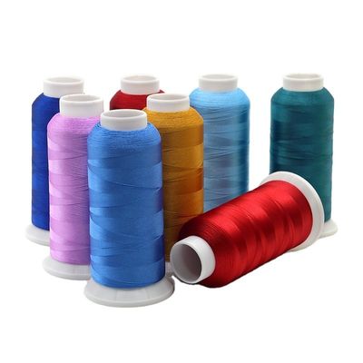 Industrial Embroidery Sewing Thread 40s/2 5000m High Temperature Resistant 75d 120d/2