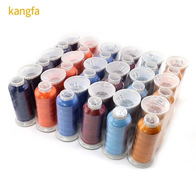 Industrial Embroidery Sewing Thread 40s/2 5000m High Temperature Resistant 75d 120d/2