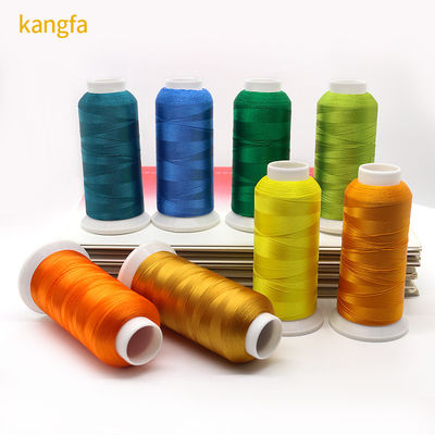 Low MOQ 120D/2 4000Y Fast Shipping Polyester Thread for Embroidery Machine 720 Colors