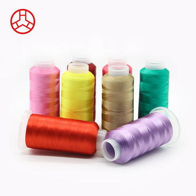 120D Viscose Rayon Embroidery Thread With UV Protection Abrasion Resistance