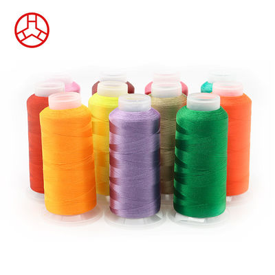120D Viscose Rayon Embroidery Thread With UV Protection Abrasion Resistance