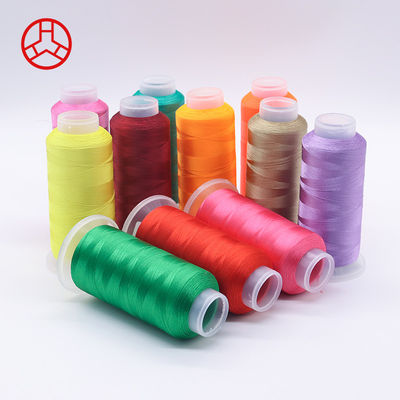 120D Viscose Rayon Embroidery Thread With UV Protection Abrasion Resistance