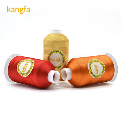600 Colors Option 100% Polyester 120d 2 10000m Embroidery Thread for Hand Knitting