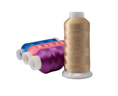 100% Polyester 120d 2 5000Y Embroidery Thread with Low Shrinkage OEM ODM Accepted