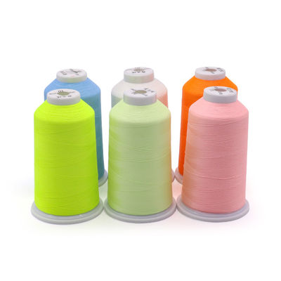 27 Colors Polyester 150D/2 Luminous Thread for Jean Sewing Reflective Embroidery Thread