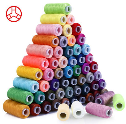60 Colors Rainbow Polyester Sewing Thread For DIY Machine Embroidery UV Protect