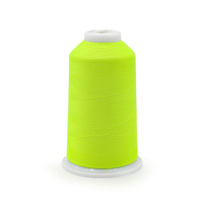 2600m Length KANGFA 150D Glowing Luminous Thread with Fluorescent Embroidery Effect