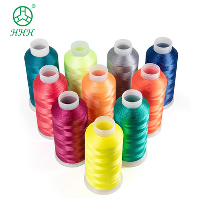 OEM ODM Acceptance 120D/2 Viscose Rayon Embroidery Thread with Plastic Cone
