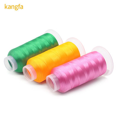 120d/2 Silk Reflective Thread for Embroidery High Speed 5000 Yards High Tenacity